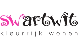 logo SwartWit Kleurrijk Wonen