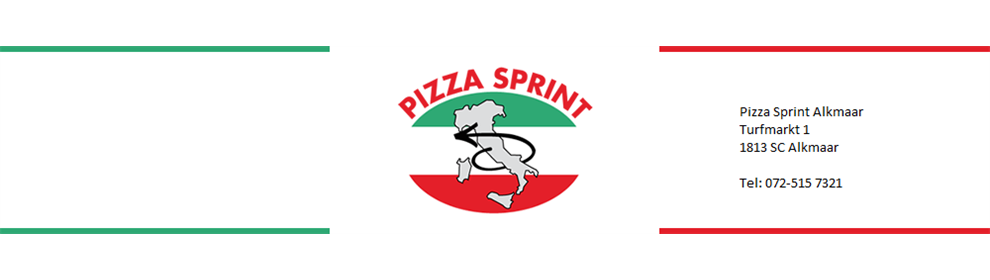 Pizza Sprint Alkmaar | PrachtStad Alkmaar